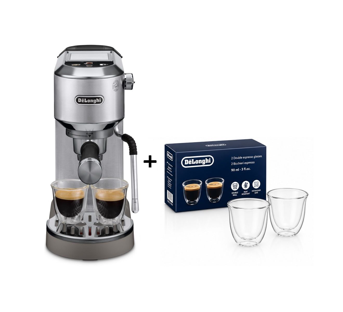 De'Longhi Dedica Duo, Barista Coffee Machine with…