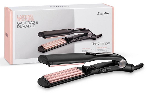 Compare Babyliss 2165SDE Crimper Ceramic 10 Temperature Setting BAB2165SDE at KSA Price