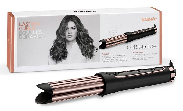Compare Babyliss Hair Curlers, Up to 200°, 3 Heat Settings, 36mm Barrel, Quartz Ceramic Coated Plates, Fast Heat Up, Cool Tips, Auto Shut off, Heat Mat, C112SDE, Black at KSA Price