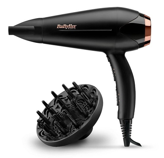 Babyliss Hair Dryer, 2200W, 2 Speed Setting, 3…