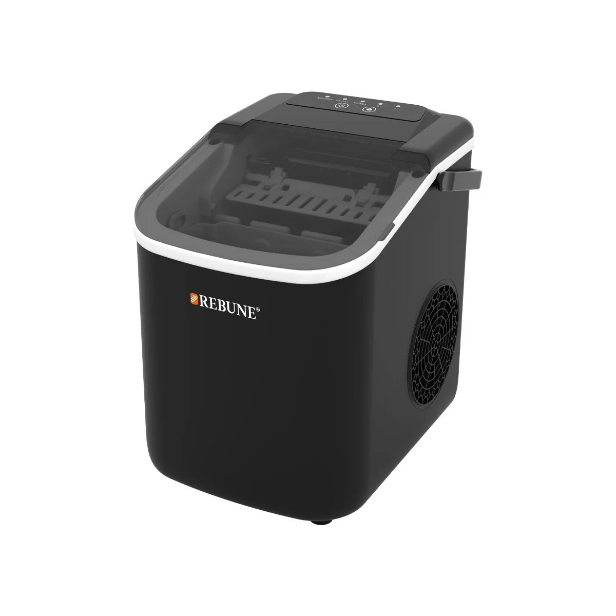 Rebune Ice Maker, 112W, 1.6 Liter, Quietly Operating,…