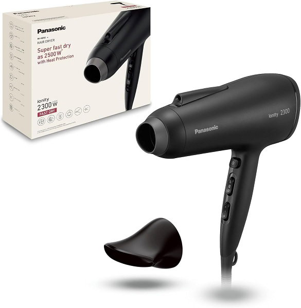 Panasonic Super Fast Hair Dryer, 2500W, 6 Airflow…