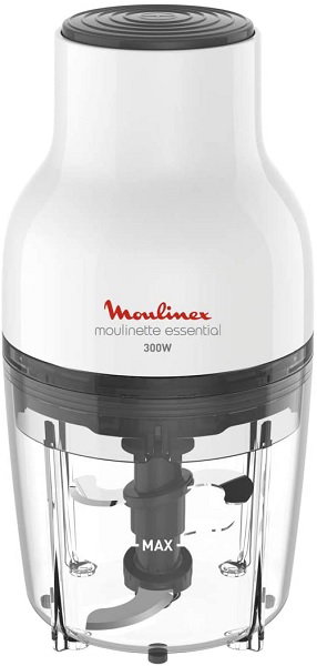 Compare MOULINEX Vegetable Chopper, 300W, 400 ml, Moulinette Essential Chopper, DJ520, WhiteBlack at KSA Price