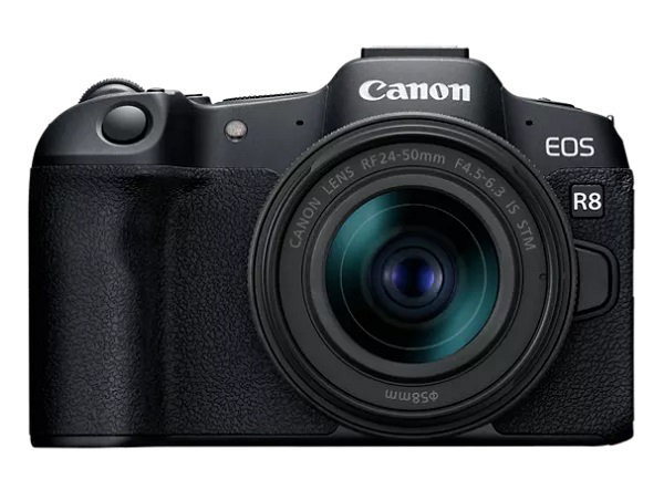Compare Canon EOS R8 Camera with RF2450mm F4.56.3 IS STM Lens EOSR82450 at KSA Price