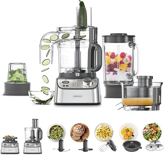 Kenwood Food Processor, 1000W, 3L Food Processor,…