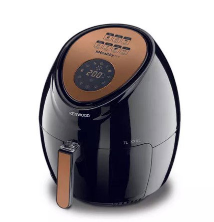 Compare KENWOOD Digital Air Fryer, 1700W, 7L, With Rapid Hot Air Circulation For Frying, Grilling, Broiling, Roasting, Baking And Toasting, HFP72.000BK, Black at KSA Price