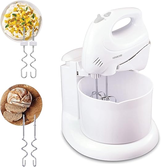Kenwood Stand Hand Mixer, 250W, 2.7L Bowl, 6 Speeds,…