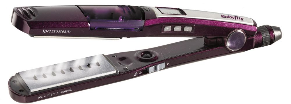 Babyliss Hair Steam Straightener, Up to 230°, 5 Heat…