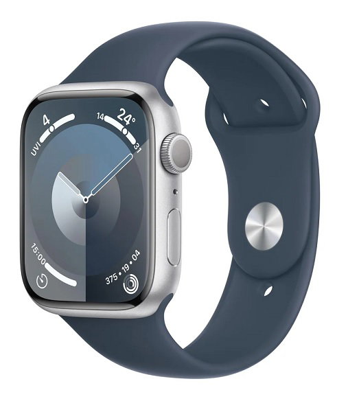 Compare Apple Watch Series 9 45mm, Silver Aluminium Case MR9E3QAA at KSA Price