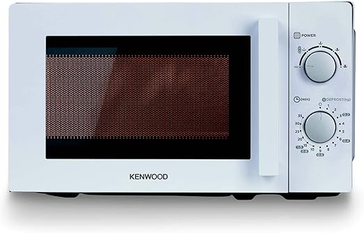 Compare Kenwood Microwave, 700W, 20L, Grill, 5 Power Levels, Defrost Function, 35 Minutes Timer, MWM20.000WH, White at KSA Price