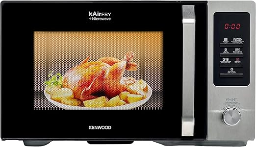 Compare Kenwood Microwave, 30L, 700W, 1000W Grill, Defrost Function, 11 Power Levels, Digital Display, 95 Minutes Timer, 8 Auto Menu, Safety Lock, MWM30.000BK, Black at KSA Price