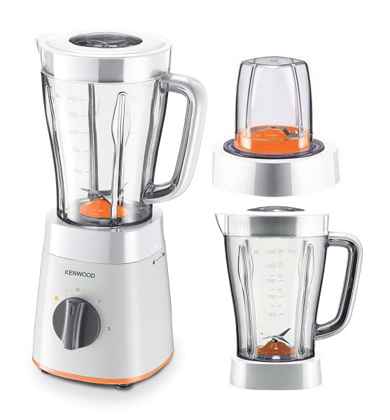 Compare Kenwood BLP15.520WH Blender + 1 Mill + 1 Jar OWBLP15.520WH at KSA Price