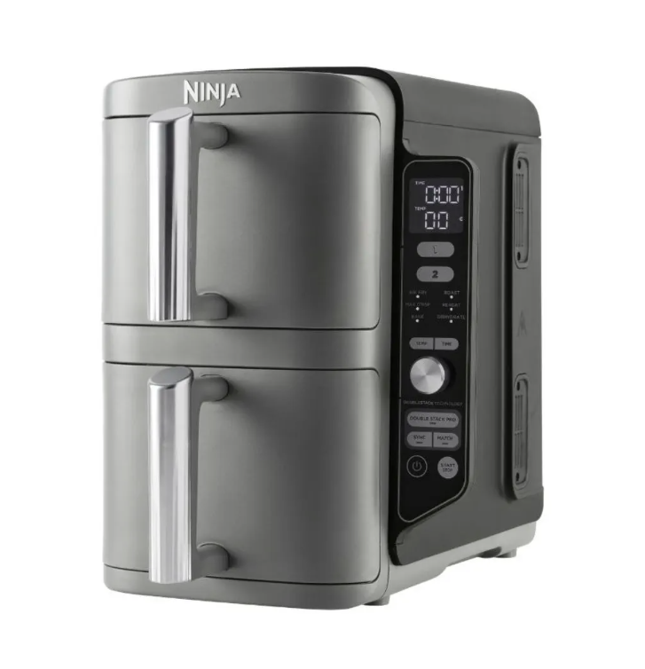 Ninja Air Fryer 2 Drawer Stackable 9.5 L,…
