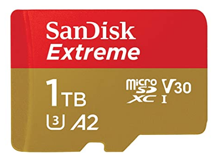Compare SanDisk 1TB EXTREME MSD 190130 A2,U3 SDSQXAV1T00GN6MN at KSA Price