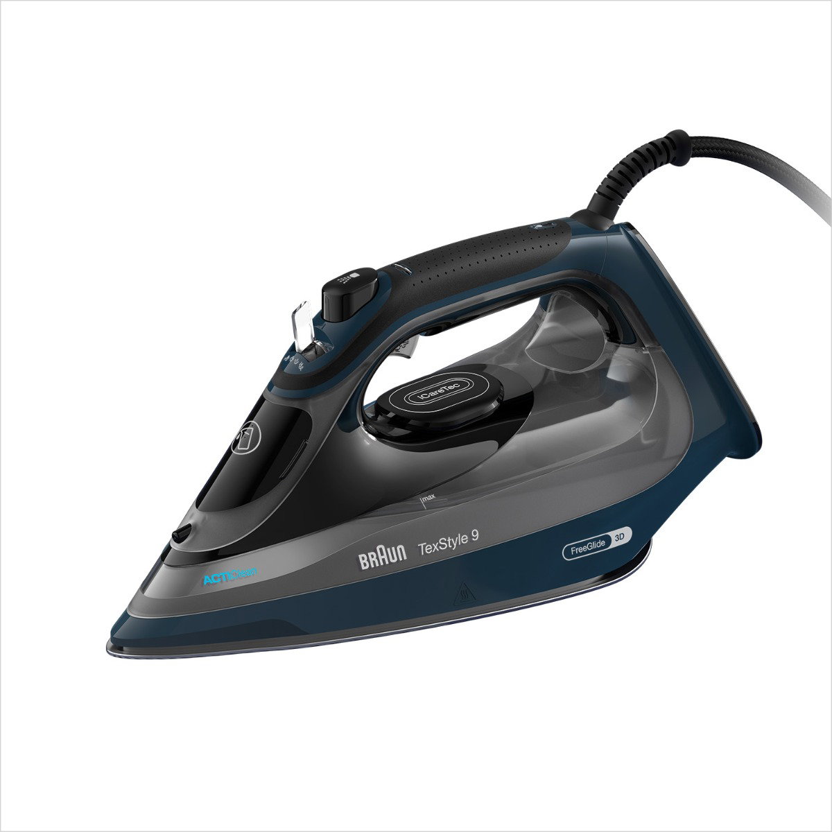 Braun Texstyle 9 steam Iron, 3200W Steam Boost…
