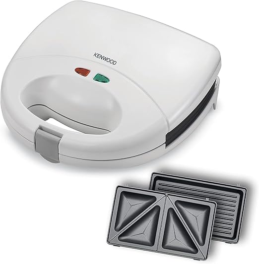 Kenwood Sandwich Maker, 2 in 1, Grill, 750W,…