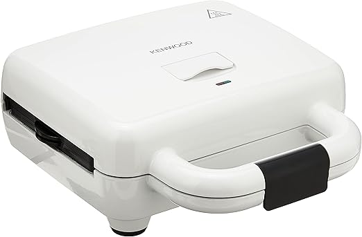 Compare Kenwood Sandwich Maker, 3 in 1, Grill, Waffle, 700W, 180 Degree Hinge, 3 Non Stick Plates, SMP84.C0WH, White at KSA Price