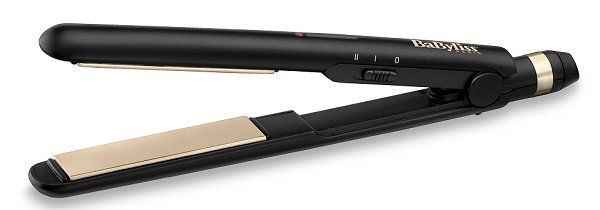 Compare Babyliss Hair Straightener, Up to 230°, 2 Heat Settings, Ceramic Coated Plates, Multi Voltage, Auto Shut Off, ST089SDE, Black at KSA Price