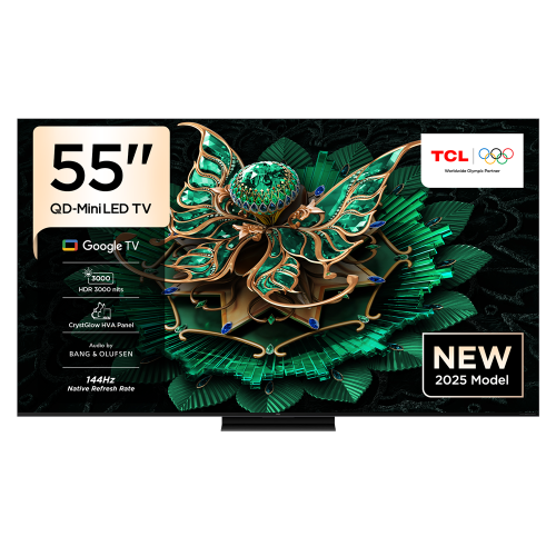 Compare TCL  TV, 55 inch, QD Mini LED, 144Hz at KSA Price
