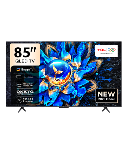 TCL - TV, 85 inch, QLED, 144Hz