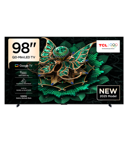 Compare TCL  TV, 98 Inch, QDMini LED, 144Hz at KSA Price