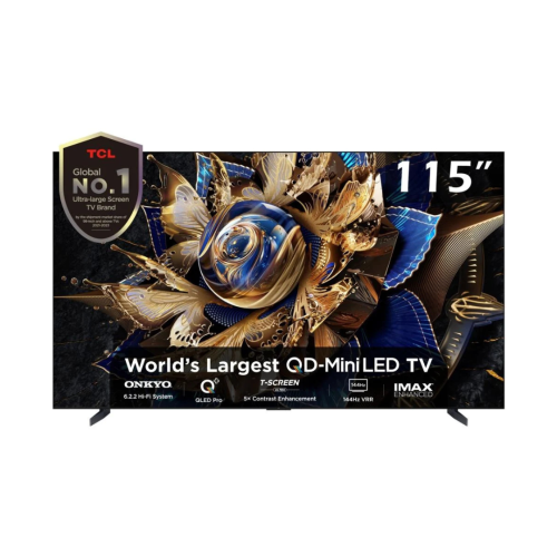 Compare TCL TV, 115 inch, Mini LED 4K, 120Hz at KSA Price