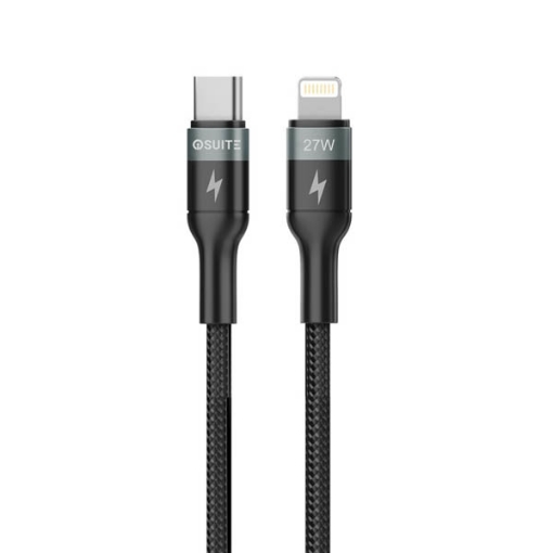Compare iOsuite Aluminum Alloy Head USBC TO Lightning Cable  27W  1.2M  Black  DC35A at KSA Price