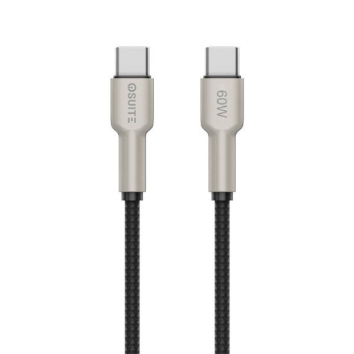 iOsuite Zinc Alloy Head (USB-C) TO (USB-C) Cable…