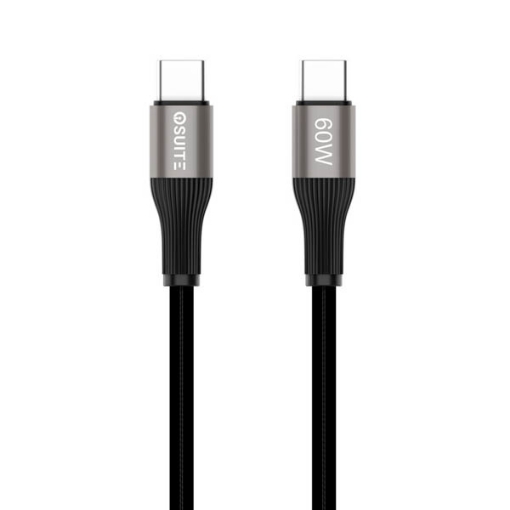 Compare iOsuite Aluminum Alloy Head USBC TO USBC Cable  60W  1.2M  Black  DC51A at KSA Price