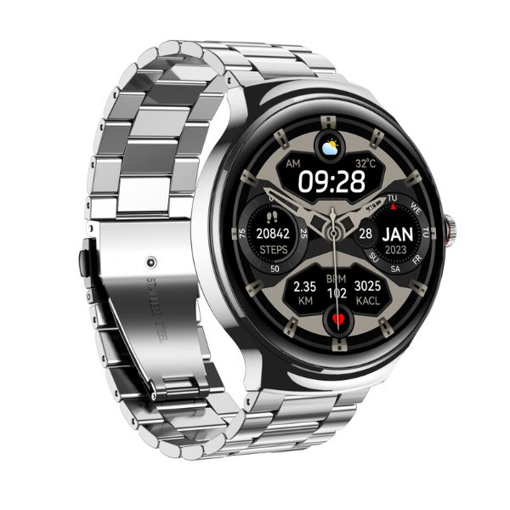 Compare iOsuite Smart Watch  Silver Metal Strap  FAMO40 Sil at KSA Price