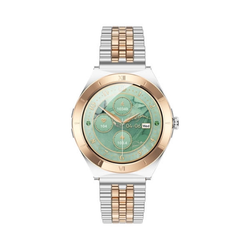 Compare iOsuite Smart Watch  Bronze Silver Metal Strap  FAMO16 Brz at KSA Price