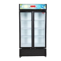 Compare Haam Cooling Display Refrigerator, 2 Door, 21.2 cu.ft, black, 8 Shelves, HM830WCK at KSA Price