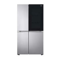 LG Side by Side Refrigerator, 28.1 Cu.ft, Platinum…