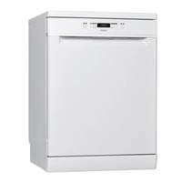 Whirlpool dishwasher 8 programs white, WFC3C26N