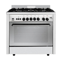 Compare Haam 5 burner gas oven, 60*90, professional cast iron fan, HM90GFPRCIF at KSA Price