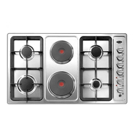 Compare Terim Builtin 86 cm gas electric hobs combined TRMBH90CIG2E at KSA Price