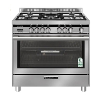 Glem gas oven, stand, 90*60 cm, full safety,…