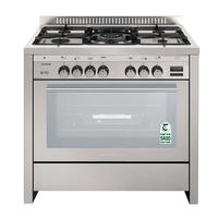 Glem gas oven, stand, 90*60 cm, full safety,…