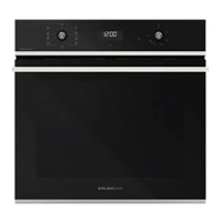 Compare Glem gas oven, 59.7 cm, electric grill, 9 functions, black, GFG98IX at KSA Price