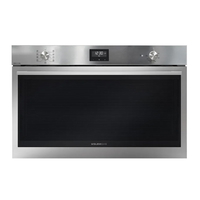 Glem gas built-in electric oven, 89.7 cm, stainless…