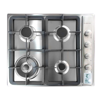 Ariston Built-In Gas Hob 60 cm Steel,…