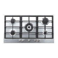 Ariston Built-In Gas Hob 90 cm Steel,…