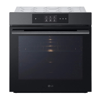 Compare LG Builtin Electric Oven 59 cm Full Safety Black Steel, WSED7665B at KSA Price
