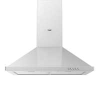 Compare Xper Wall Mounted Chimney Cooker Hood, 59.6 cm, Turkish Steel  XPHO60PYS at KSA Price