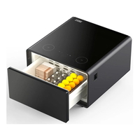 Compare Xper Smart Table With Compact Refrigerator 65 Liter, Black, XPSTS65BL at KSA Price