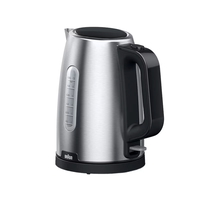 Compare Braun Kettle, 1.7L, 2200W, Silver, BRWK1500BK at KSA Price
