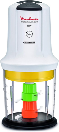 Compare Moulinex Chopper 500 Watts, 500 Ml., White, AT723127 at KSA Price
