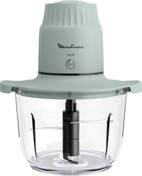 Compare Moulinex Glass Chopper, 1L, 500W, Light Green, DJ603127 at KSA Price