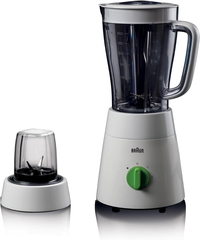 Compare Braun Blender, 500 Watts, 1.75 Liters, Plastic, White, JB0115WH at KSA Price
