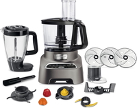 Compare Moulinex Double Force Digital Food Processor 1000 Watts, 3 L., Grey, FP827E27 at KSA Price